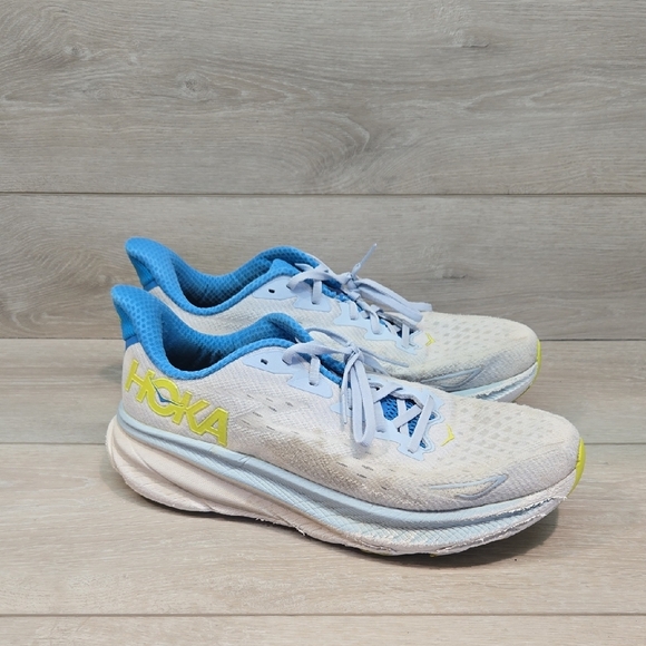 Hoka Other - Hoka One One Mens Clifton 9 Athletic  Running Shoes Sneakers Sz 11D
